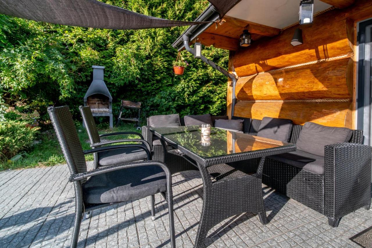 Caloroczny Dom Na Mazurach Wrzospa Z Jacuzzi Ferienhaus Alt Jucha